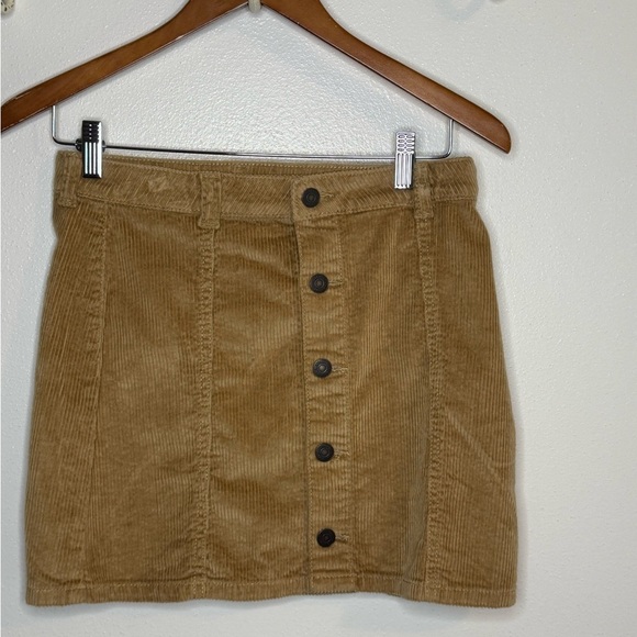 Tan Pencil Mini Skirt for Work - Picture 1 of 1